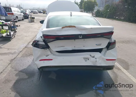 2025 Honda Accord Hybrid Touring from USA, damaged, VIN 1HGCY2F89SA051543